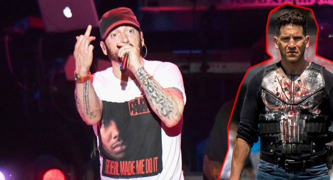 Eminem Lashes Out On Twitter At Netflix For Cancelling The Punisher