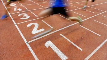 Harvard Runner Wins 3K Ivy League Championship After His Shoe Falls Off On First Lap, And The Photo Of His Foot Is Gnarly