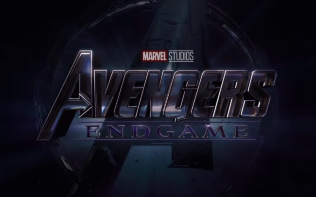 Avengers Endgame logo Marvel