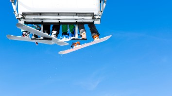 A Group Of Teens Rescue 8-Year-Old Boy Dangling From A Ski Lift Using MacGyver Tactics In Awesome Video