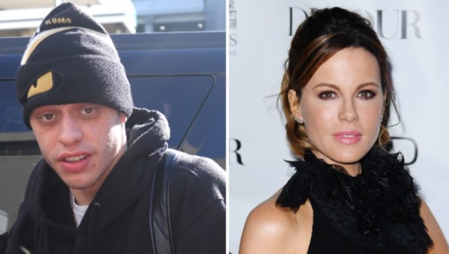 Pete Davidson makes out with Kate Beckinsale