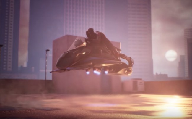 The Speeder World's First Flying Motorcycle