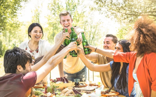 backyard binge drinking