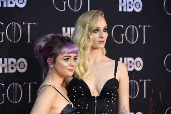 Maisie Williams and Sophie Turner Kiss To Pull the Perfect Prank on Their Game of Thrones Costars