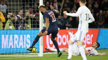 Paris Saint-Germain Player Robs His Own Teammate Of A Goal With Mind-Bending Blunder