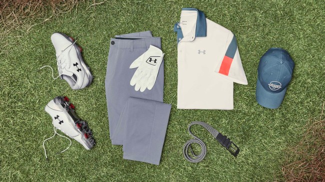 Jordan Spieth Under Armour Golf Scripting Masters 2019