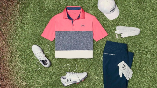 Jordan Spieth Under Armour Golf Scripting Masters 2019