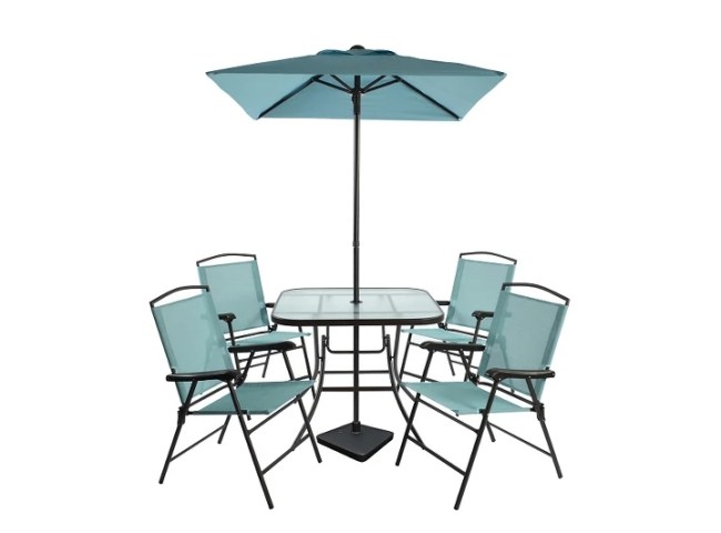 30% OFF 7pc Metal Folding Patio Dining Set