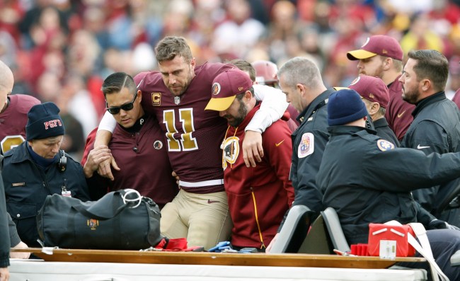 Alex Smith Makes Appearance At Redskins Camp, Throws Footballs