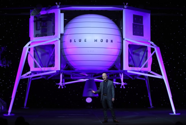 Amazon Jeff Bezos Says He is Sending A Spaceship To The Moon
