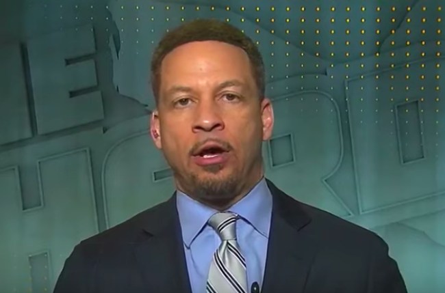 FS1's Chris Broussard got roasted on Twitter for his Ben Simmons-Chris Paul trade idea.