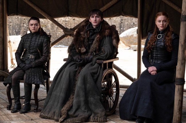 Bran Stark Arya Stark Sansa Stark Game of Thrones Season 8 series finale