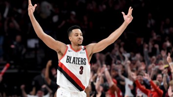 Blazers’ CJ McCollum Is Spending His Memorial Day Trolling The Hell Out Of Skip Bayless