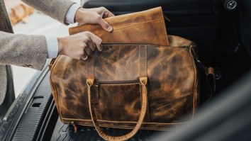 This Incredibly Crafted Kodiak Leather 45L Denali Duffel Is The Ultimate Companion For Every Weekend Getaway