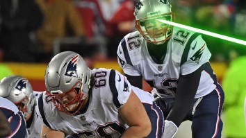 Man Arrested For Shining Laser Pointer At Tom Brady In AFC Championship: ‘I’m Not Gonna Apologize’
