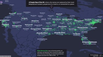 Incredibly Addictive Interactive Map Shows The Most Searched Person On Wikipedia For Every Town In America