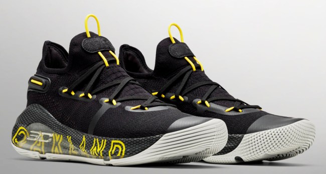 Under Armour Curry 6 Thank You Oakland