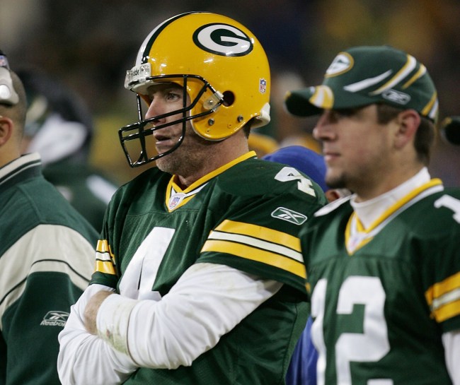 Former Green Bay Packers legend Brett Favre talks about the current state of his relationship with Aaron Rodgers