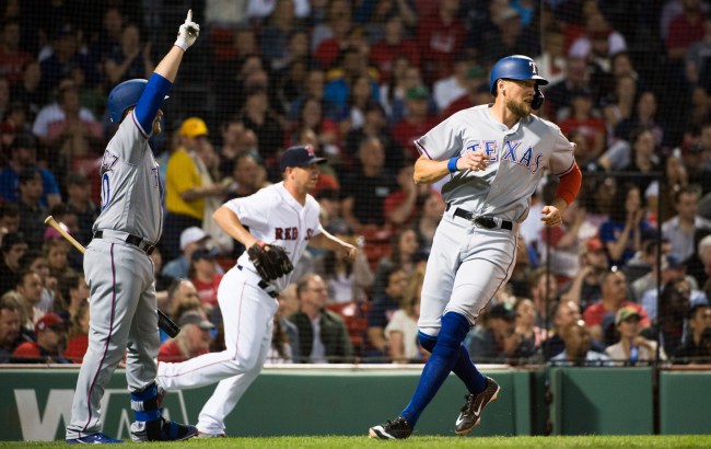 Hunter Pence Hit The Easiest Inside-The-Park Home Run Ever At Fenway
