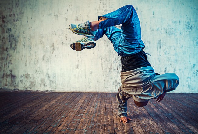 breakdancing