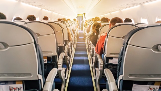 people on a plane