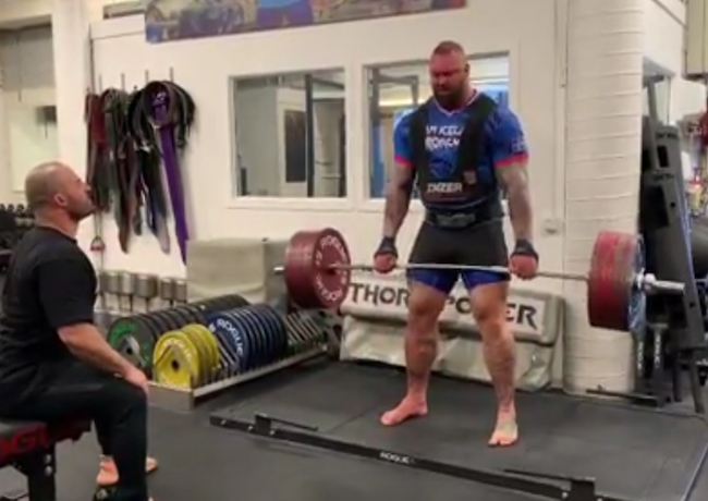 The Mountain Deadlift Training