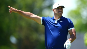 Brooks Koepka Playfully Zings Joe Buck At U.S. Open For F’ing Up Girlfriend Jena Sims’ Name That One Time