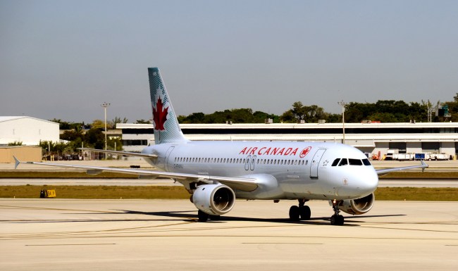 Woman Falls Asleep On Air Canada Flight Wakes Up In Empty Plane