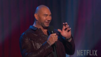 Dave Bautista Visits ‘Kimmel Live’ To Discuss His New Netflix ‘Comedy Special’