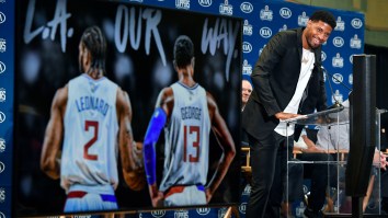 Lakers Fans Are Posting Videos And Old Social Media Posts To Prove Paul George Lied When He Said He ‘Grew Up A Clippers Fan’ During Introductory Press Conference