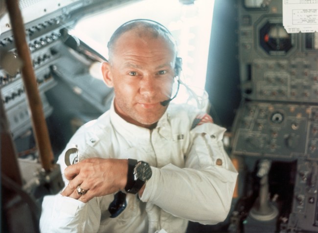 50th anniverary of Apollo 11 mission and looking back at the time Buzz Aldrin punched a moon-landing denier
