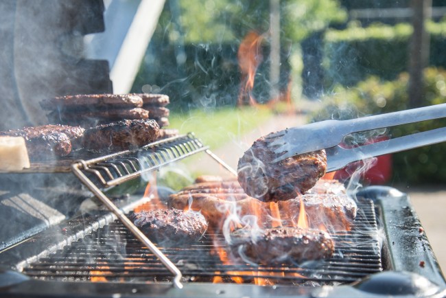 Barbecue Hamburger Food Burger grilling food