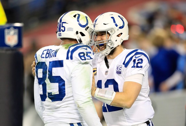 Andrew Luck once inspired teammate Eric Ebron by talking to him in the nicest way possible