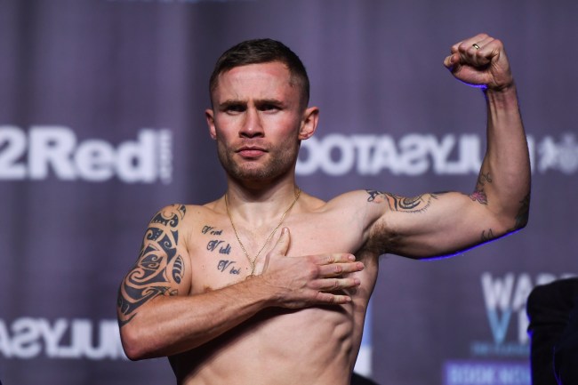 Boxer Carl Frampton