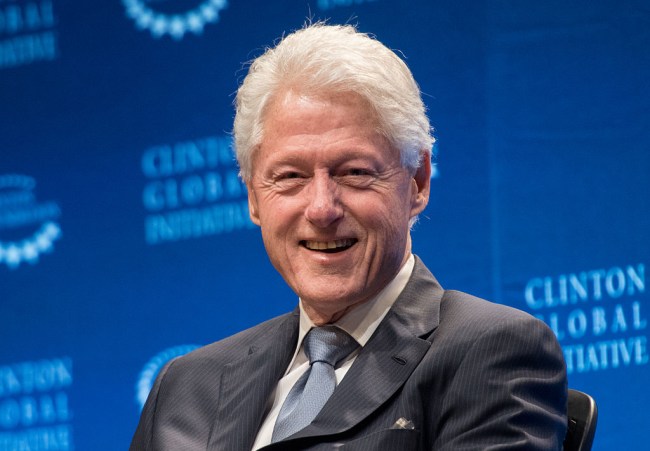 Convicted pedophile Jeffrey Epstein had a painting of President Bill Clinton wearing a blue dress and red heels hanging inside his Manhattan home.