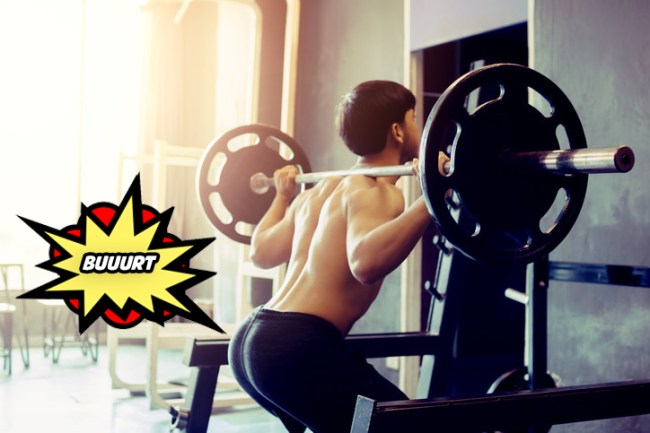 gym farts