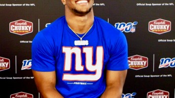 Saquon Barkley Dreams Of Mixing Flavors At The Penn State Creamery Some Day