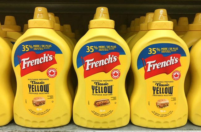 mustard ice cream