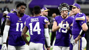A Frustrated Adam Thielen Takes Shot At Kirk Cousins Following Bad Loss To The Bears