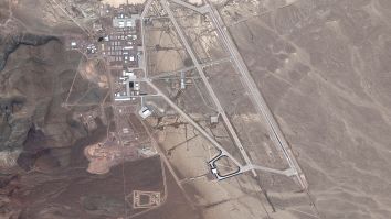 Alien-Hunter Finds ‘UFO’ At Area 51 By Using Google Earth