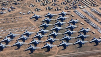 Triangular UFO Or Top-Secret Military Aircraft Captured On Video Near US Air Force Base
