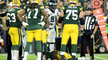 Derek Barnett Will Somehow Avoid A Suspension For His Incredibly Dirty Hit On Jamaal Williams