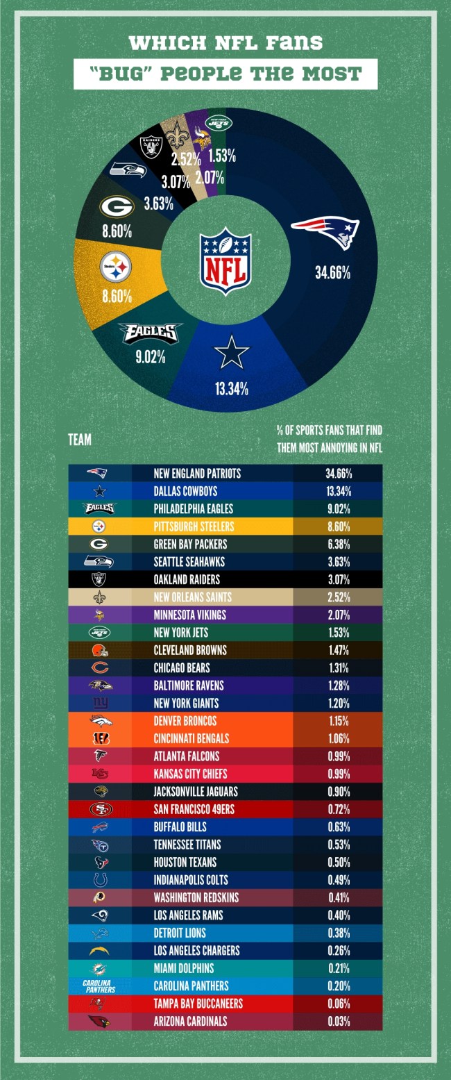 most annoying sports fan
