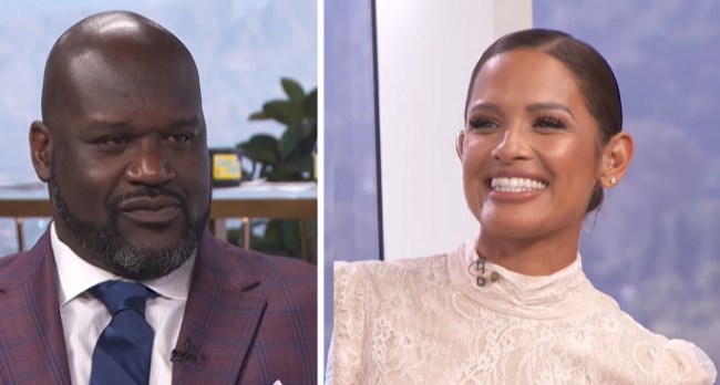 Shaquille ONeal Shoots His Shot With Daily Pop Guest Host Rocsi Diaz
