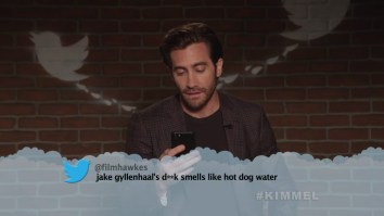 Movie And TV Stars Read More Mean Tweets, And Apparently ‘Jake Gyllenhaal’s D**k Smells Like Hot Dog Water’
