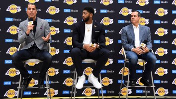Anthony Davis Joked That Lakers GM Rob Pelinka Was Like A ‘Stalking Girlfriend’ While Consulting Him About Offseason Moves