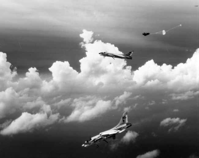 Lieutenant Colonel William Henry Rankin was the only known person to survive a fall from the top of a cumulonimbus thunderstorm cloud. He was a pilot in the United States Marine Corps and a World War II and Korean War veteran. He was flying an F-8 Crusader jet fighter over a cumulonimbus cloud when the engine failed, forcing him to eject and parachute into the cloud.