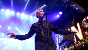 Aaron Carter Unveils New Neck Tattoo, Reveals 12-Year-Old Son With Pageant Queen, His Mom Says He’s ‘No Justin Bieber’
