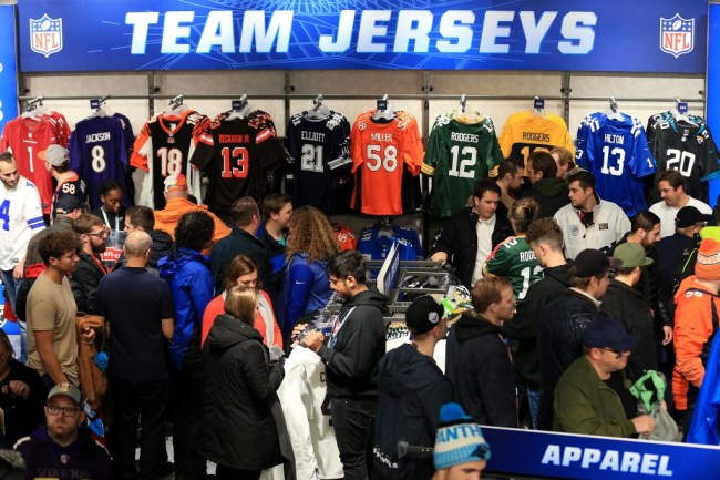 most sold nfl jersey 2019