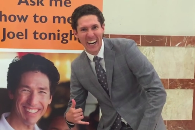 joel osteen lookalike infiltrate televangelist event
